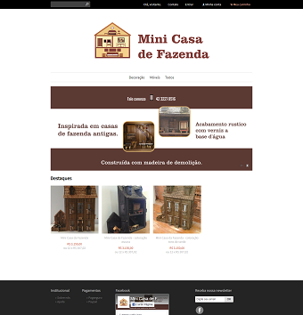 Mini Casa de Fazenda<